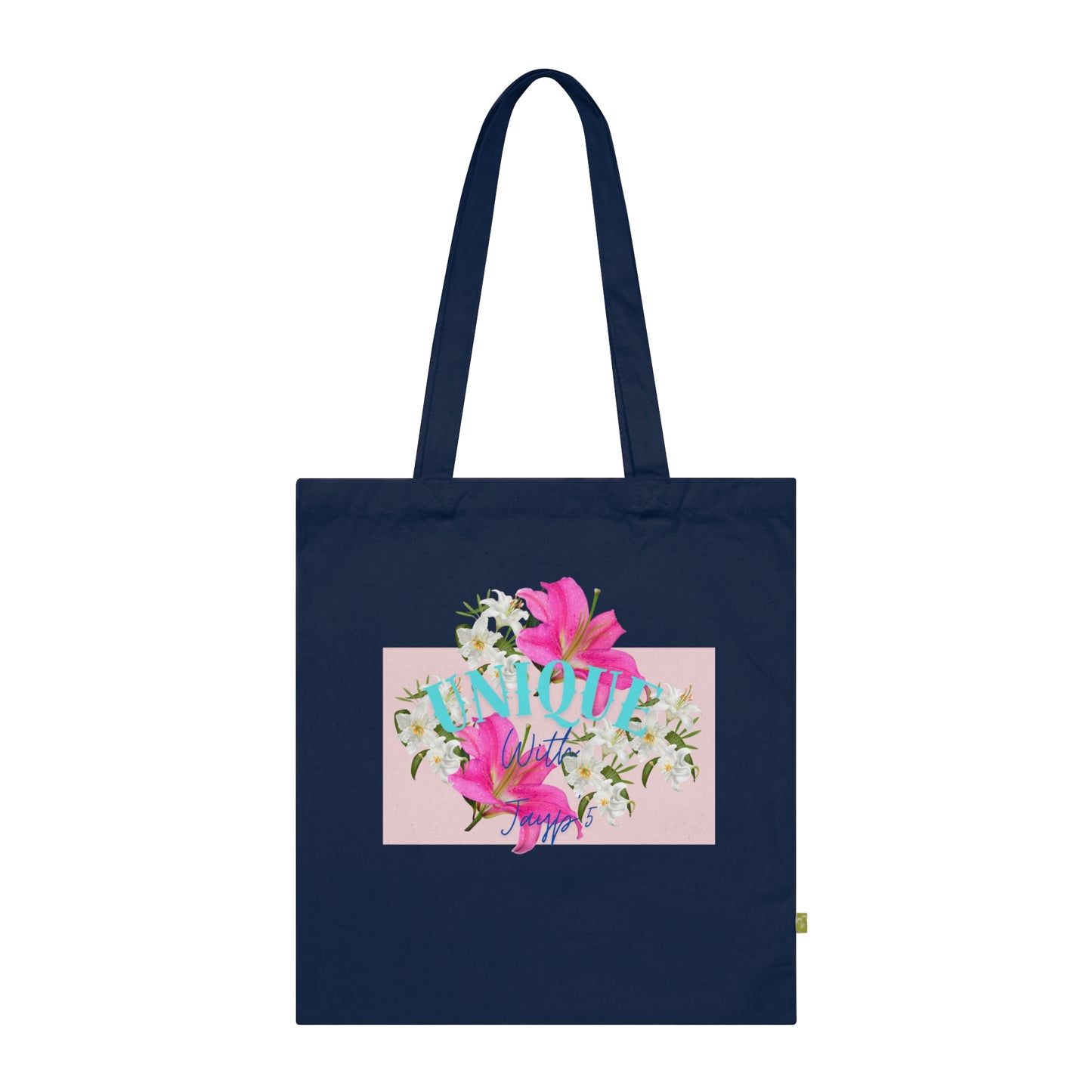 Jayp'5 Organic Cotton flowers 2 Tote Bag