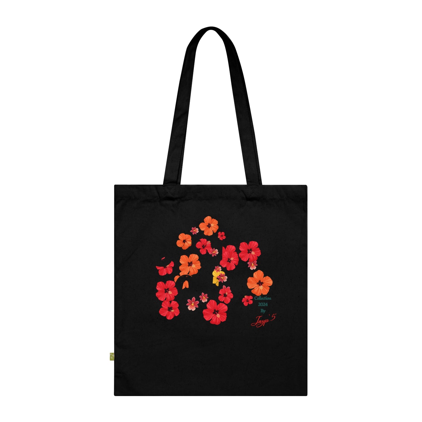 Jayp'5 Organic Cotton flowers 1 Tote Bag