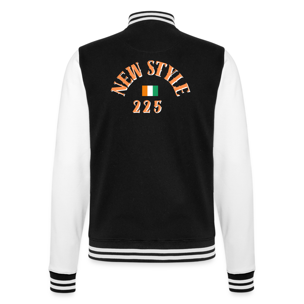 Jayp'5 Veste Baseball old school GSP V2 - noir/blanc