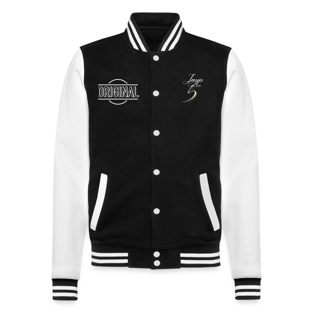 Jayp'5 Veste Baseball old school GSP V13 - noir/blanc