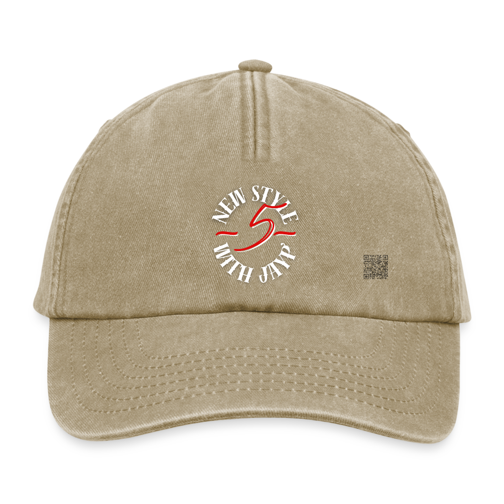 JAYP'5 Casquette vintage décontractée GSP V19 - beige vintage