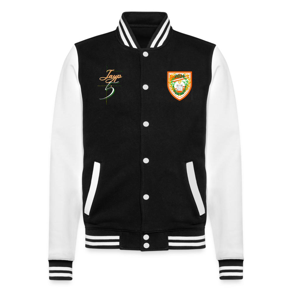 Jayp'5 Veste Baseball old school GSP V2 - noir/blanc