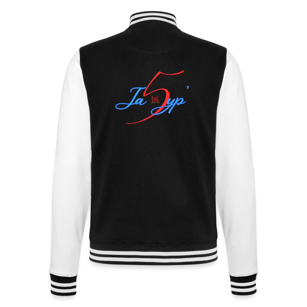 Jayp'5 Veste Baseball old school GSP V3 - noir/blanc