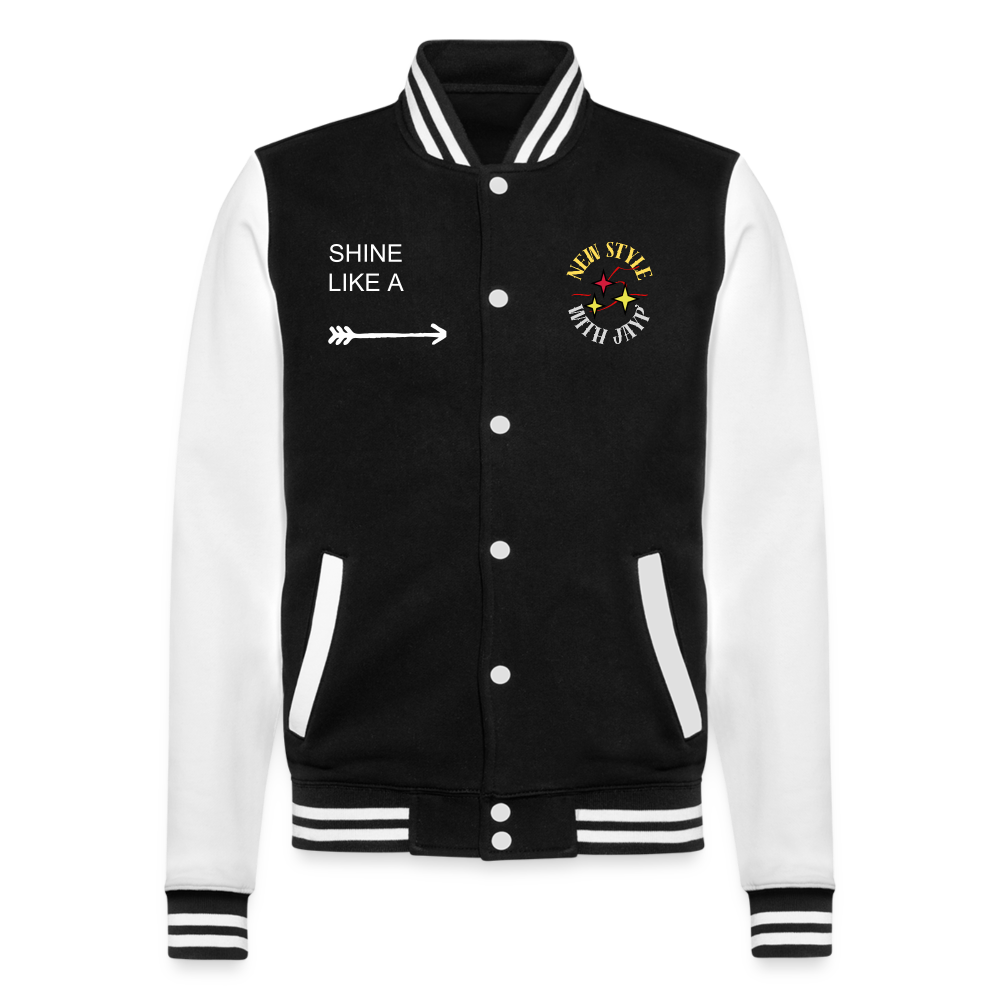 Jayp'5 Veste Baseball old school Hit limit GSP V5 - noir/blanc