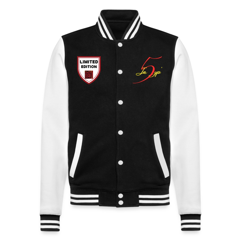 Jayp'5 Veste Baseball old school GSP V4 - noir/blanc