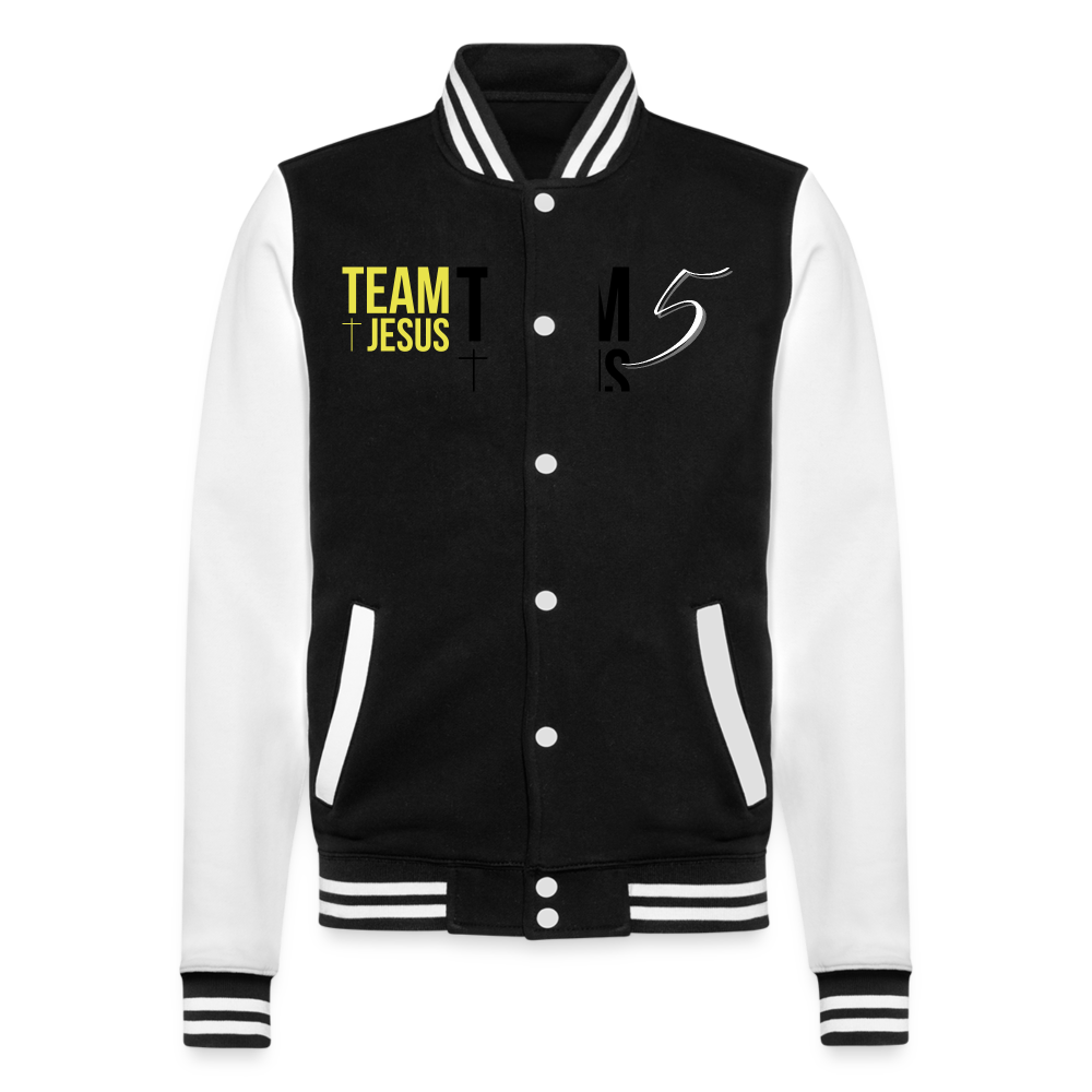 Jayp'5 Veste Baseball old school GSP V11 - noir/blanc