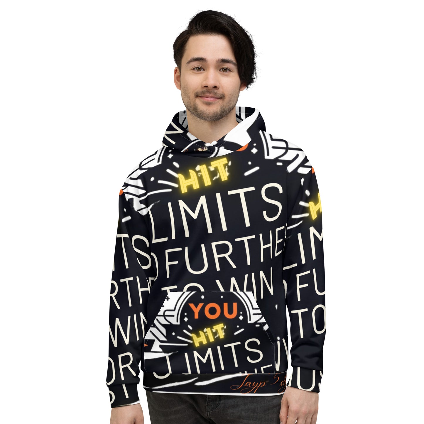 Jayp'5: Hit limits Collection Unisex Hoodie VPF1