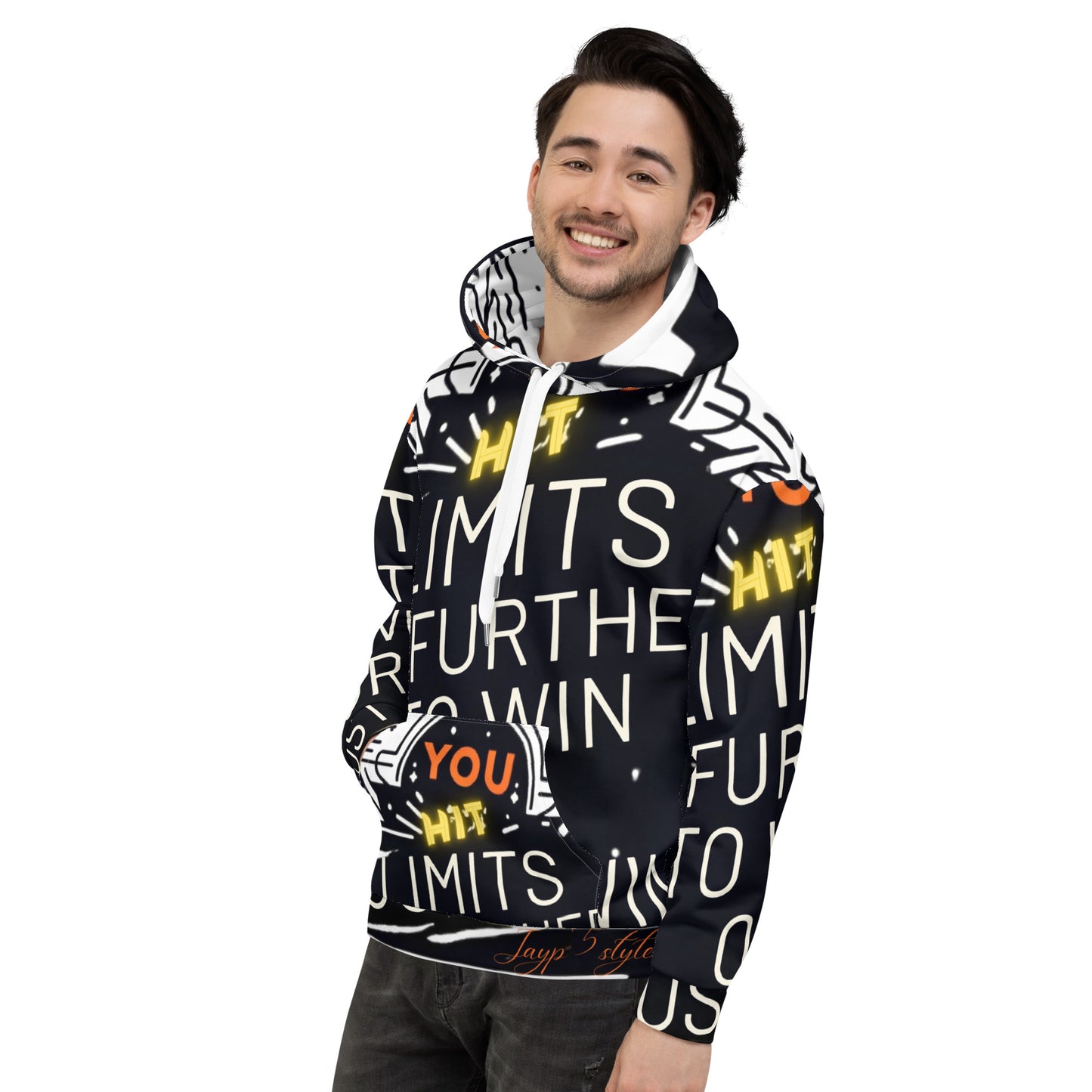 Jayp'5: Hit limits Collection Unisex Hoodie VPF1