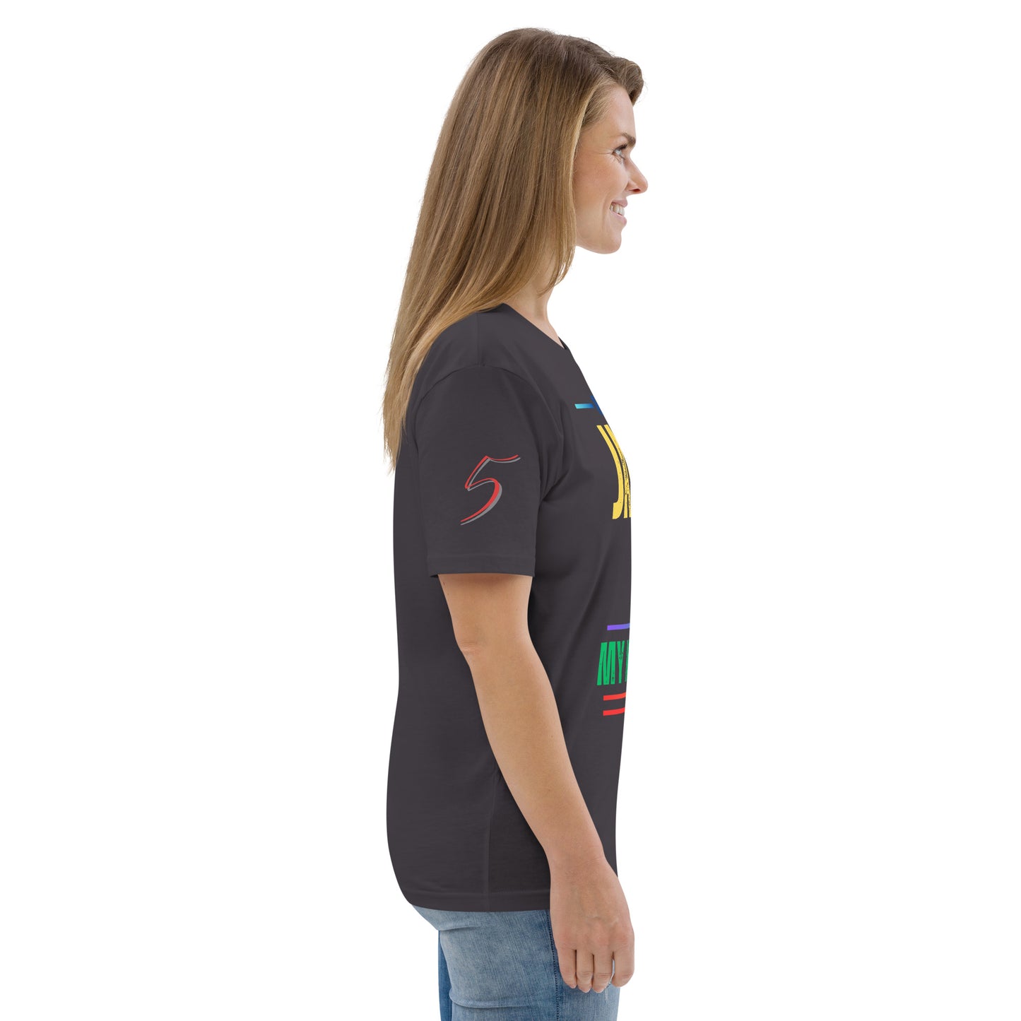 Jayp'5 Collection new style: Unisex T-shirt in thick organic cotton GPF V5