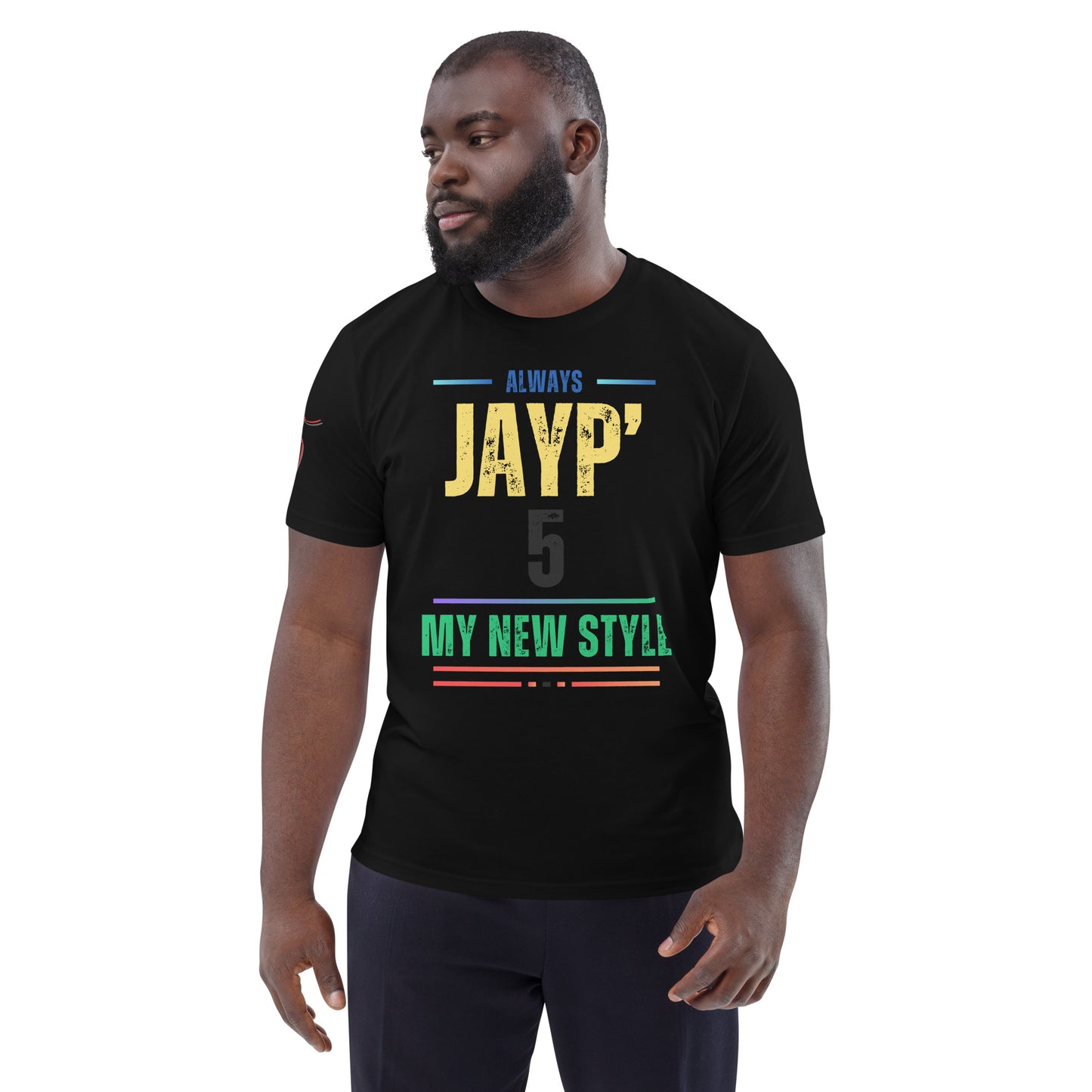 Jayp'5 Collection new style: Unisex T-shirt in thick organic cotton GPF V5