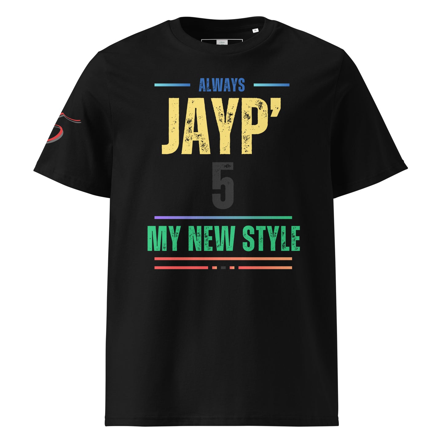Jayp'5 Collection new style: Unisex T-shirt in thick organic cotton GPF V5