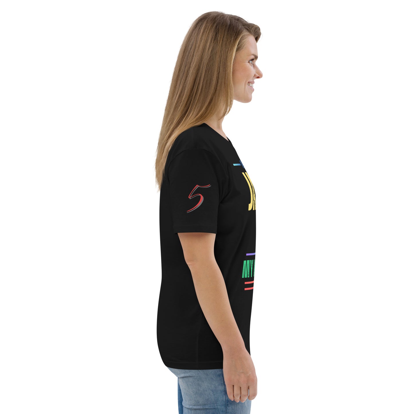 Jayp'5 Collection new style: Unisex T-shirt in thick organic cotton GPF V5