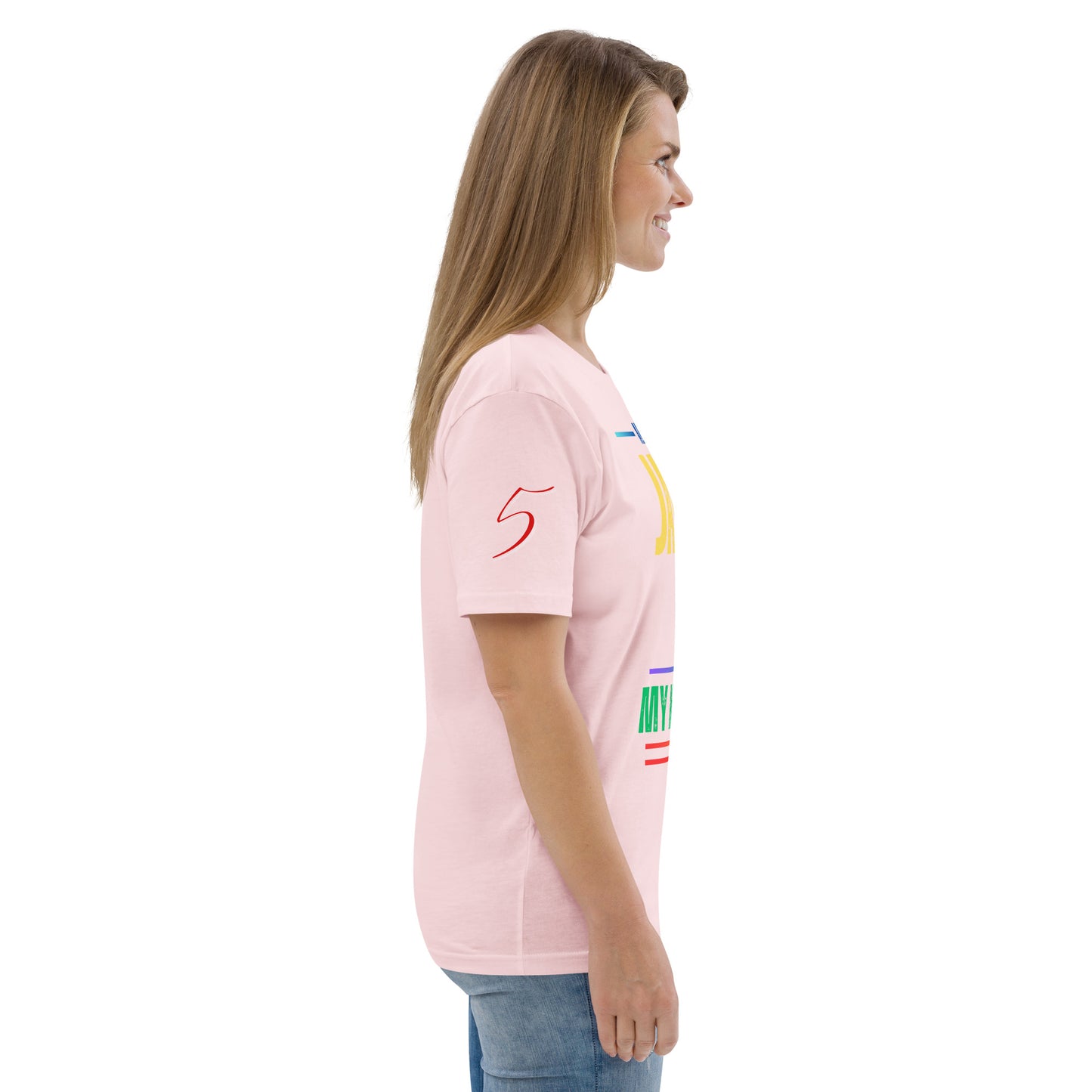 Jayp'5 Collection new style: Unisex T-shirt in thick organic cotton GPF V5