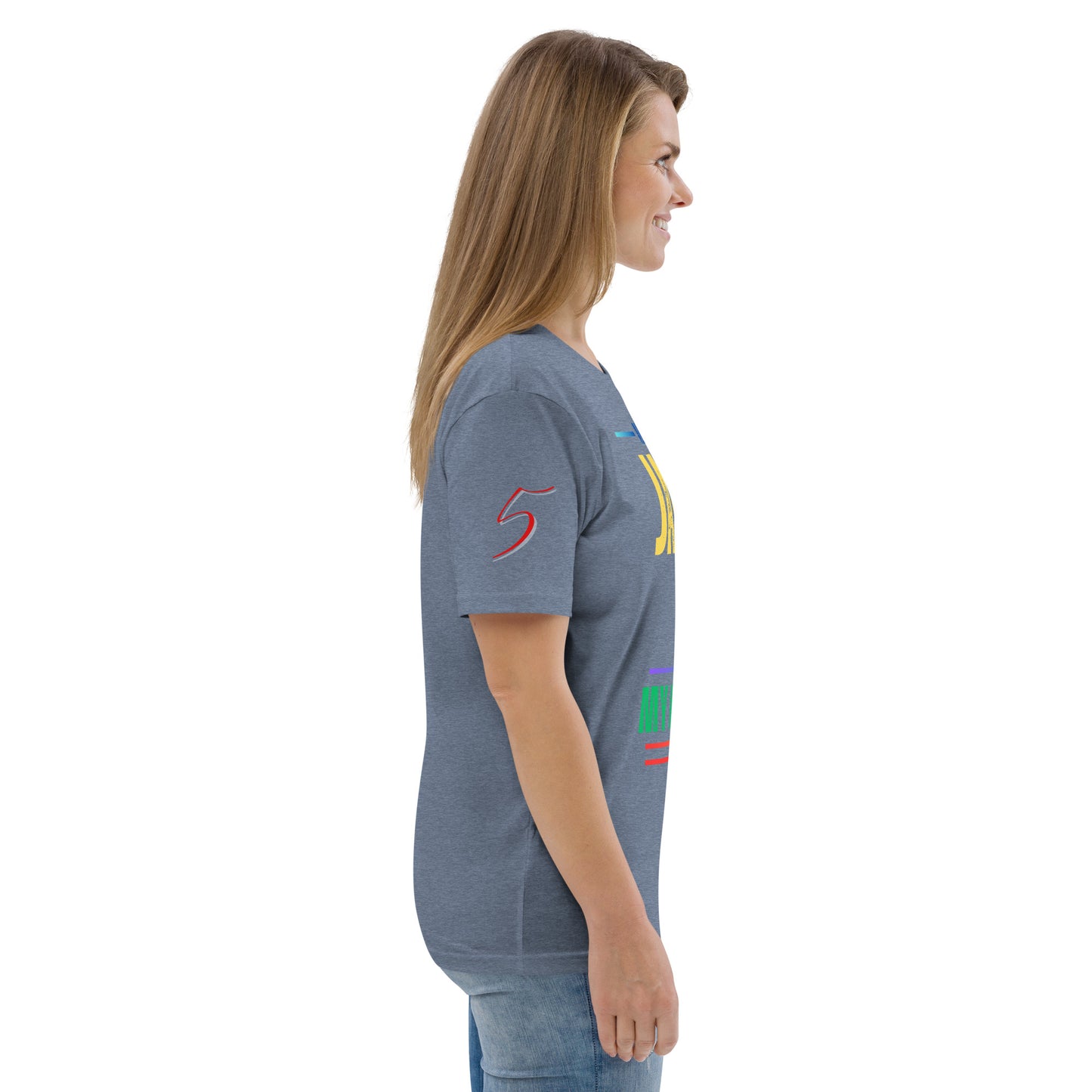 Jayp'5 Collection new style: Unisex T-shirt in thick organic cotton GPF V5