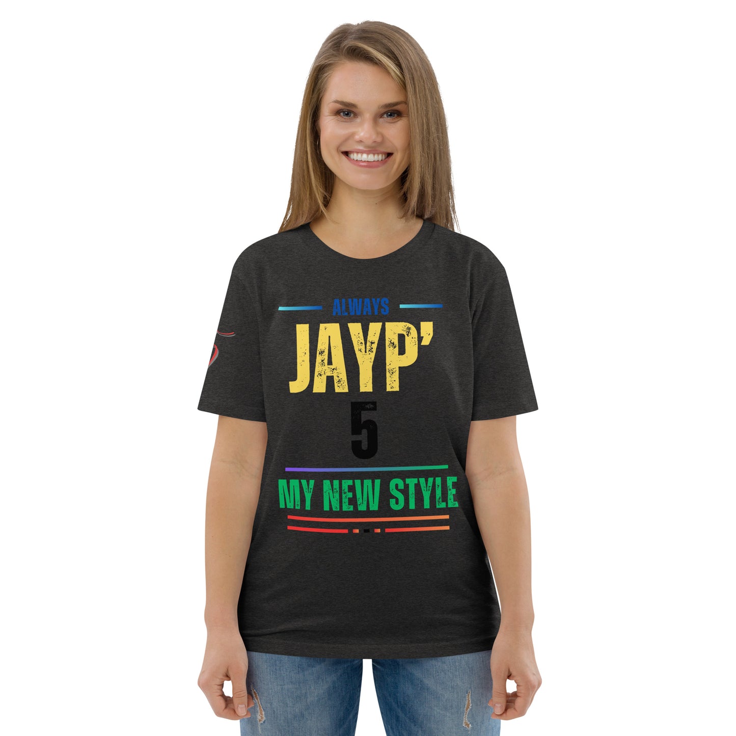 Jayp'5 Collection new style: Unisex T-shirt in thick organic cotton GPF V5