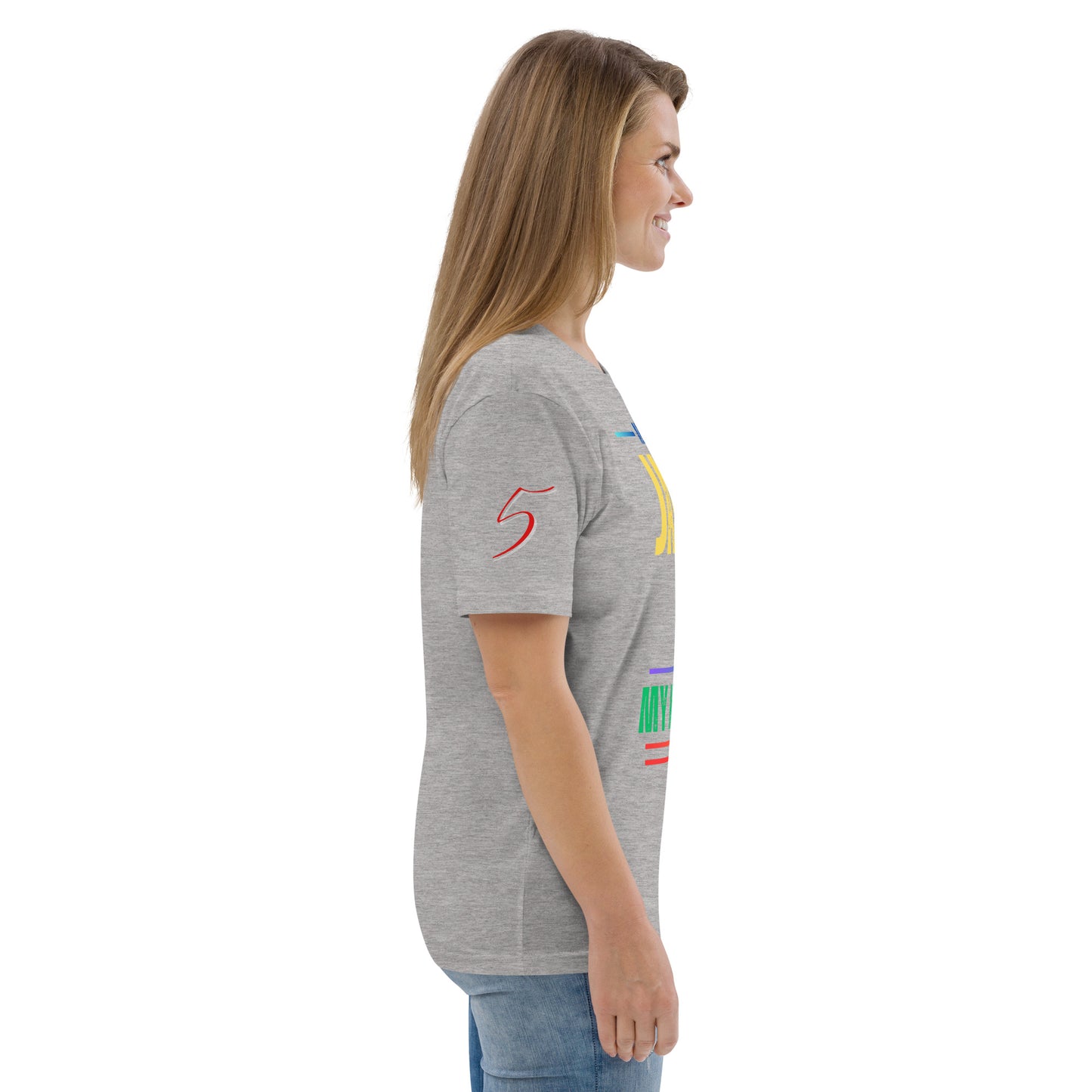 Jayp'5 Collection new style: Unisex T-shirt in thick organic cotton GPF V5