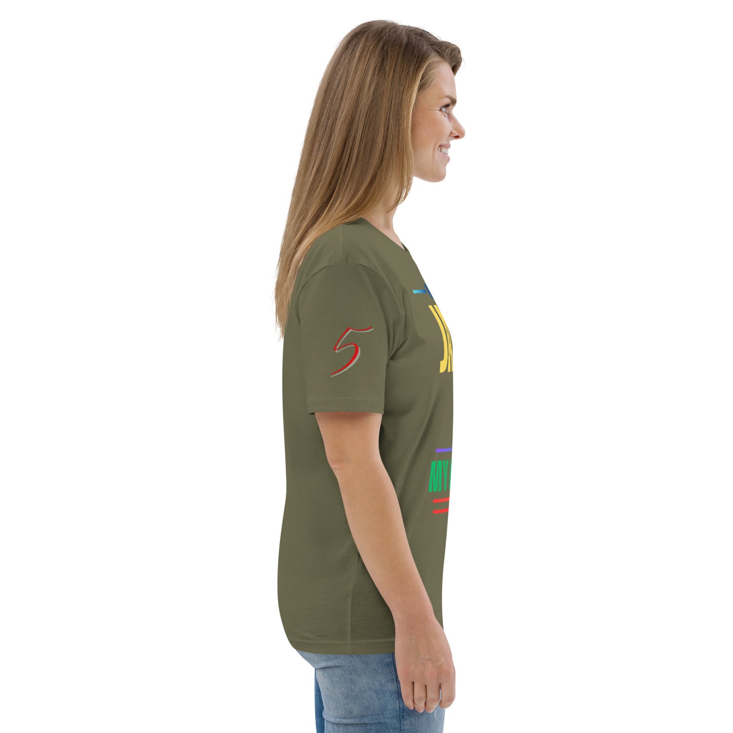 Jayp'5 Collection new style: Unisex T-shirt in thick organic cotton GPF V5