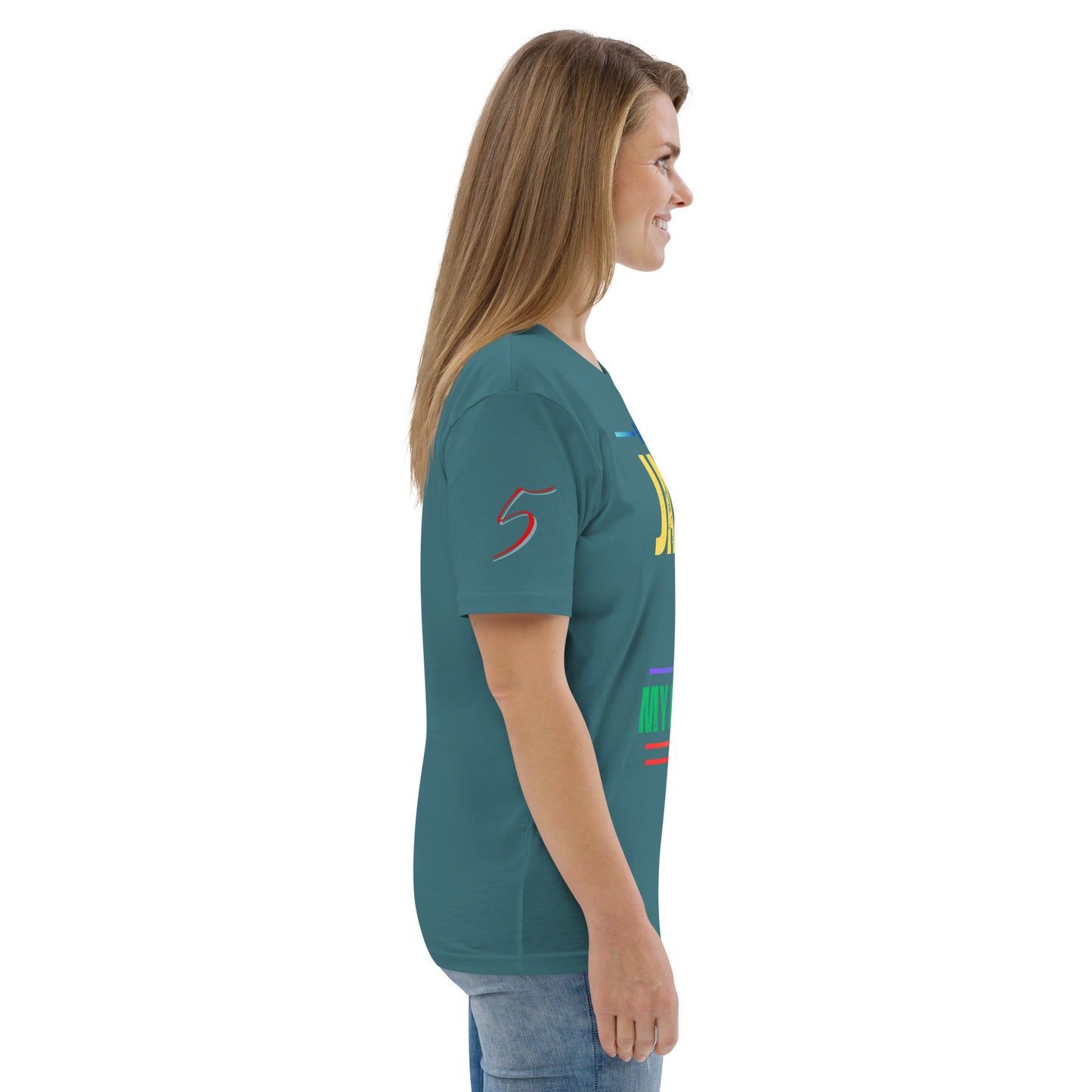 Jayp'5 Collection new style: Unisex T-shirt in thick organic cotton GPF V5