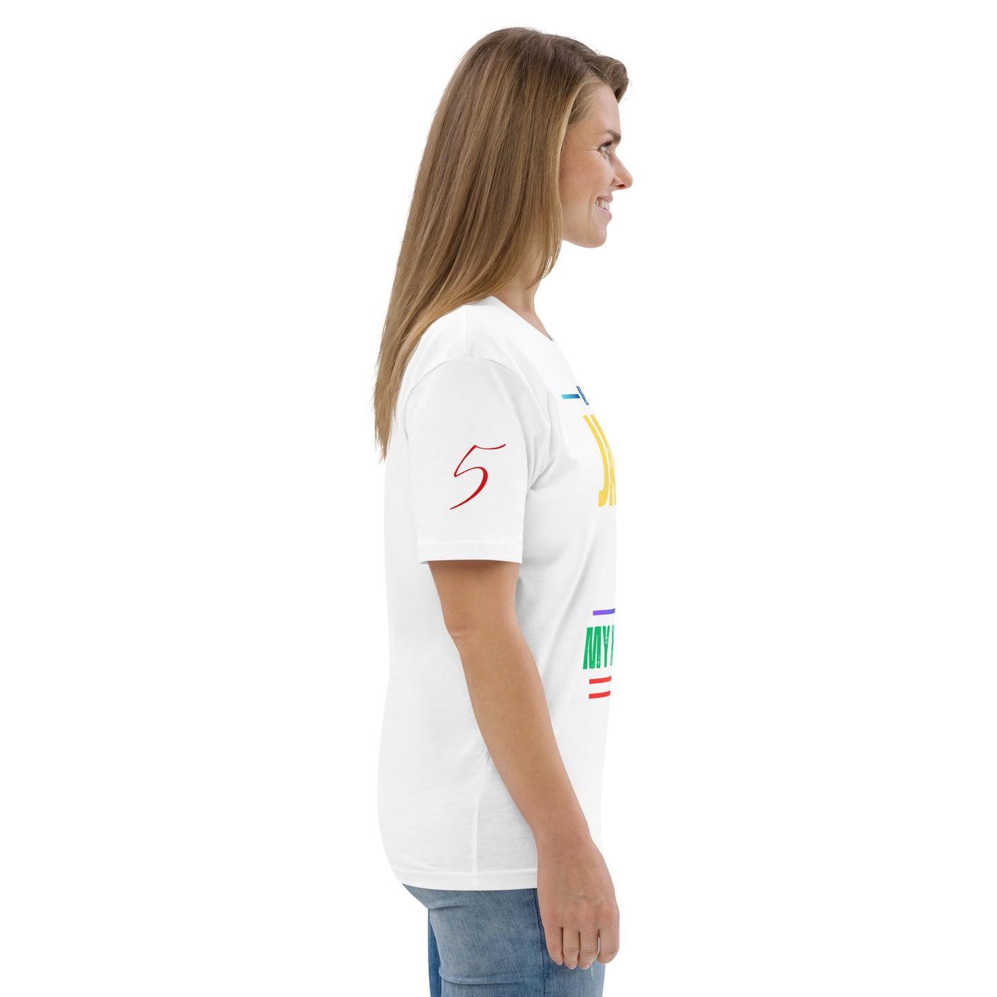 Jayp'5 Collection new style: Unisex T-shirt in thick organic cotton GPF V5