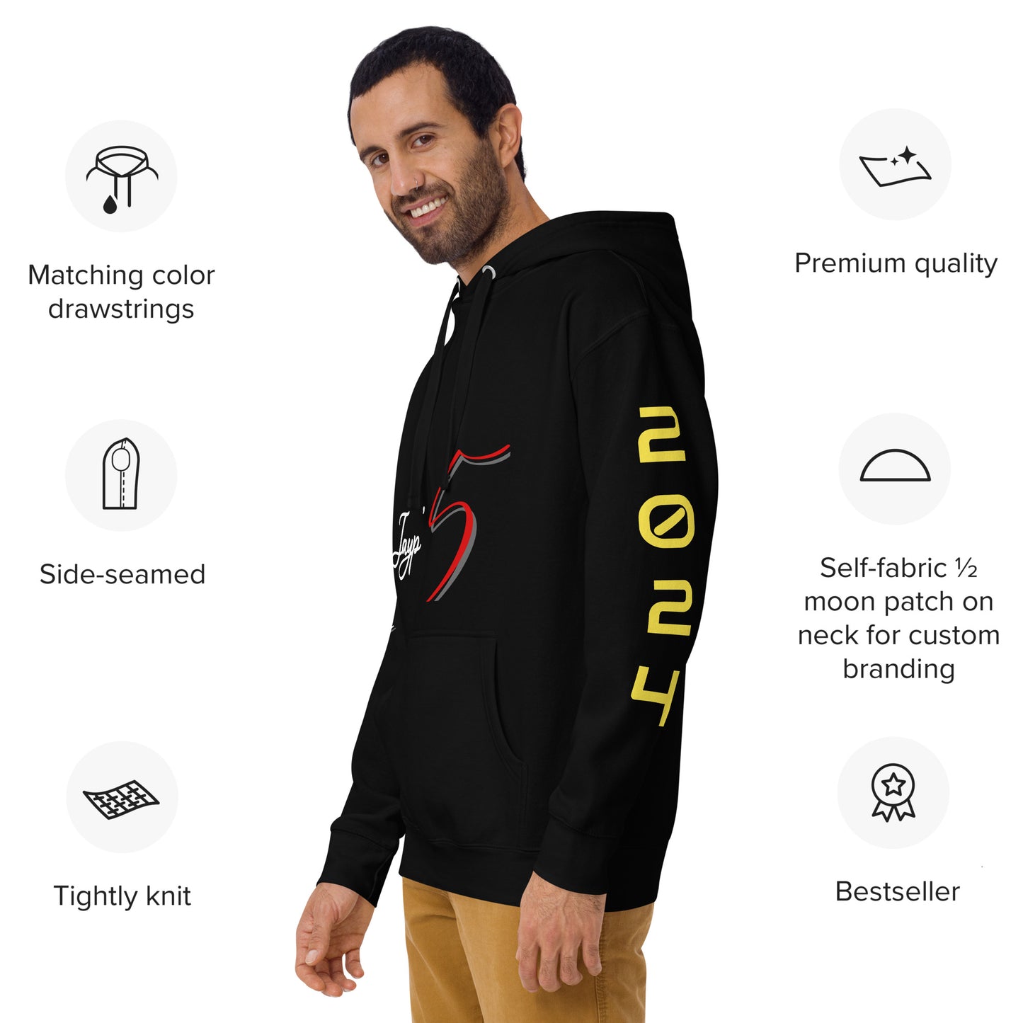Jayp'5 collection Hit limits: Sweat à Capuche Unisexe VPF6