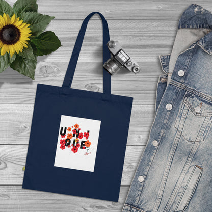 Jayp'5 Organic Cotton flowers 3 Tote Bag