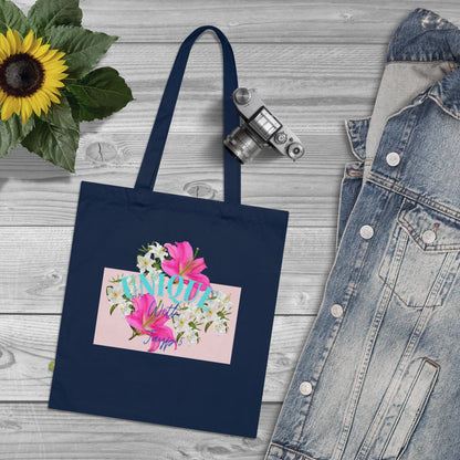Jayp'5 Organic Cotton flowers 2 Tote Bag