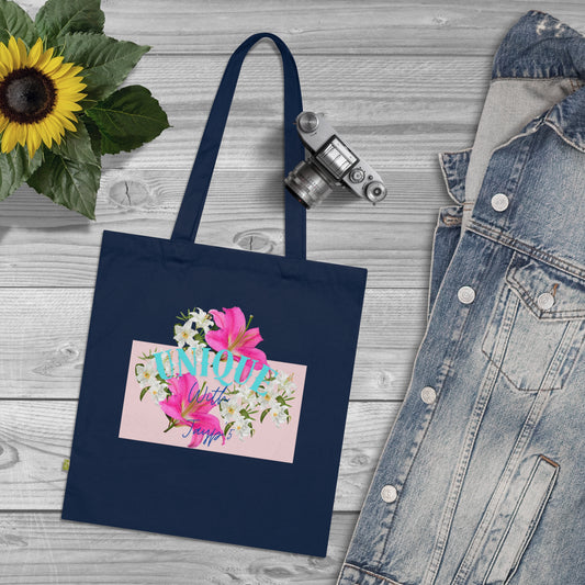 Jayp'5 Organic Cotton flowers 2 Tote Bag