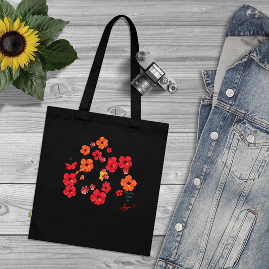 Jayp'5 Organic Cotton flowers 1 Tote Bag