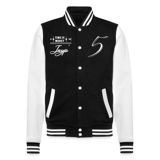 Jayp'5 Veste Baseball old school  GSP V9 - noir/blanc