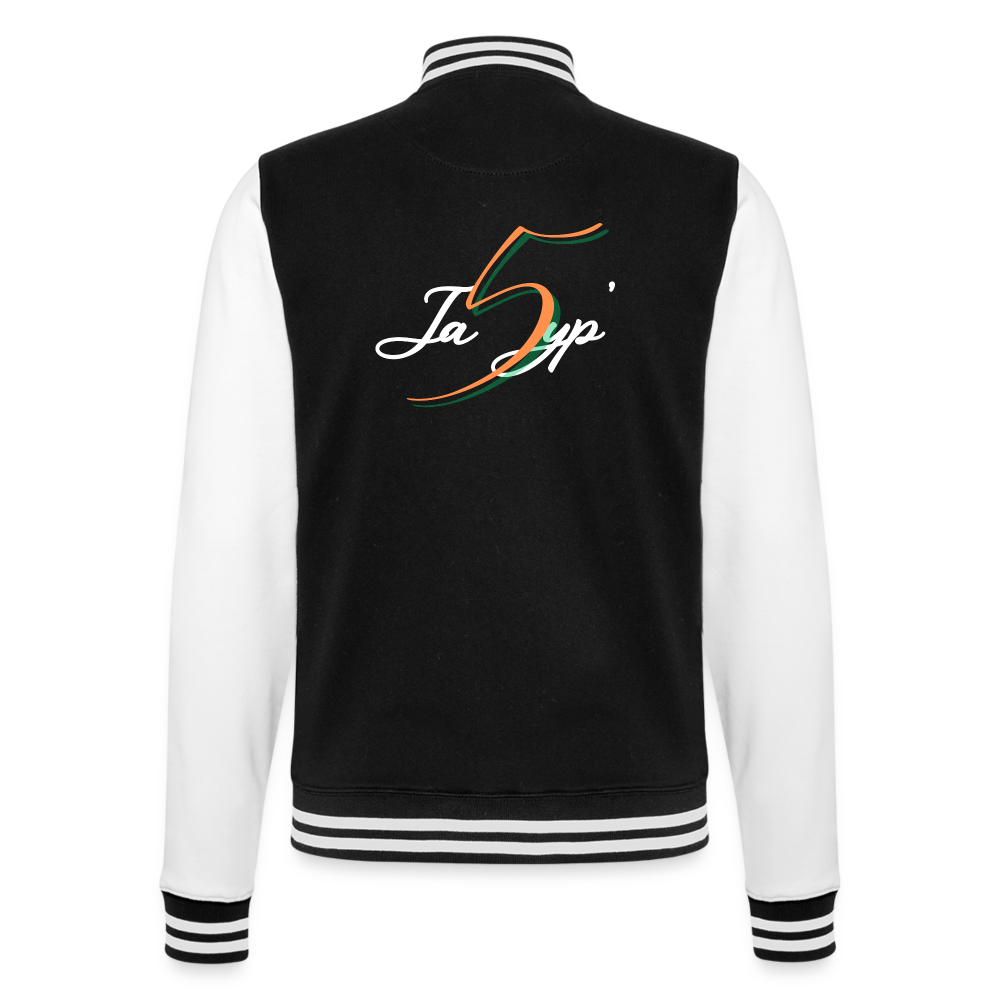 Jayp'5 Veste Baseball old school GSP V14 - noir/blanc