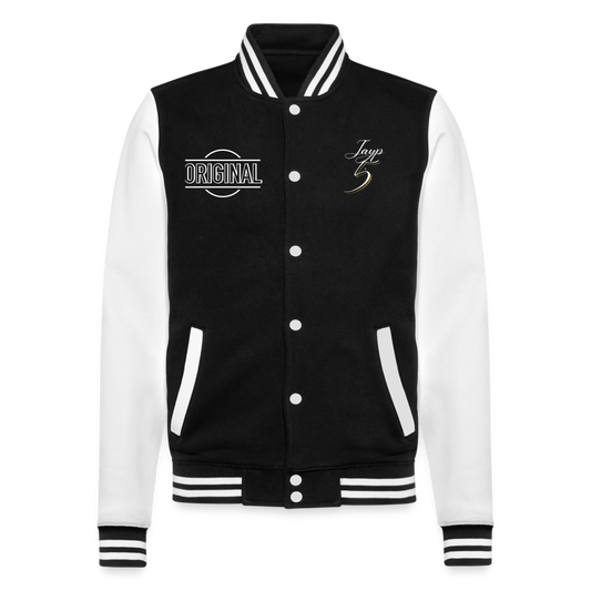 Jayp'5 Veste Baseball old school GSP V13 - noir/blanc