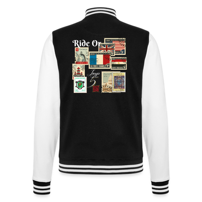 Jayp'5 Veste Baseball old school GSP V6 - noir/blanc