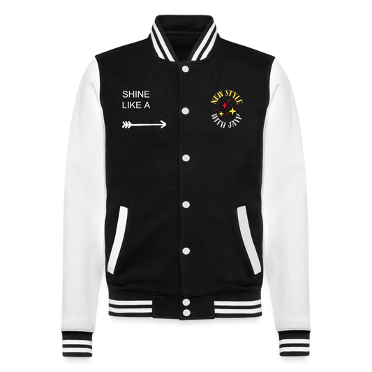 Jayp'5 Veste Baseball old school  Hit limit GSP V5 - noir/blanc