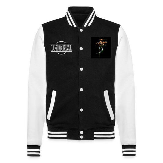 Jayp'5 Veste Baseball old school GSP V14 - noir/blanc