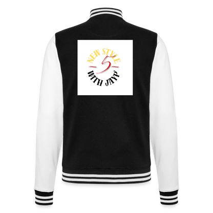Jayp'5 Veste Baseball old school GSP V4 - noir/blanc