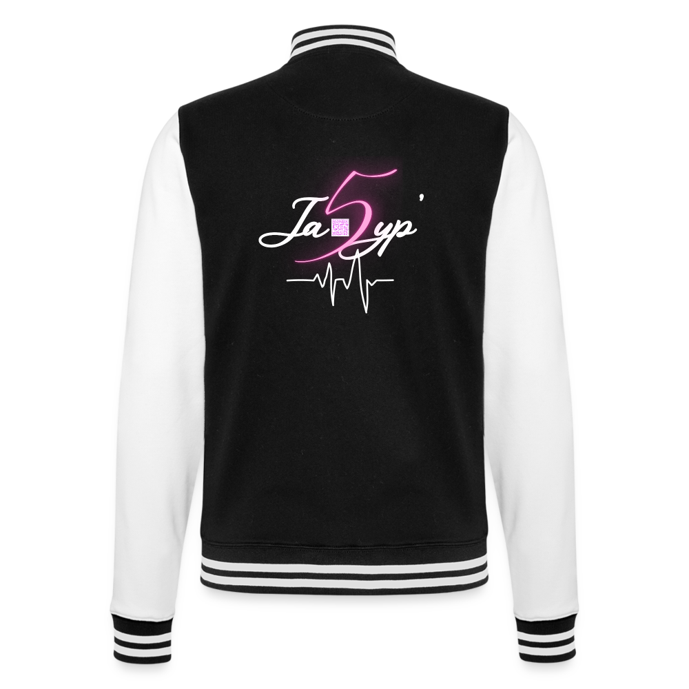 Jayp'5 Veste Baseball old school GSP V15 - noir/blanc