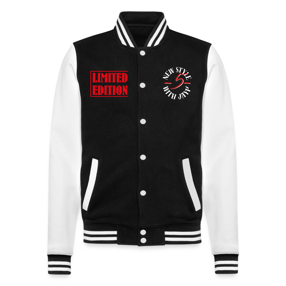 Jayp'5 Veste Baseball old school GSP V6 - noir/blanc