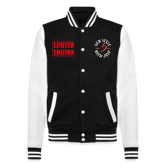 Jayp'5 Veste Baseball old school GSP V6 - noir/blanc