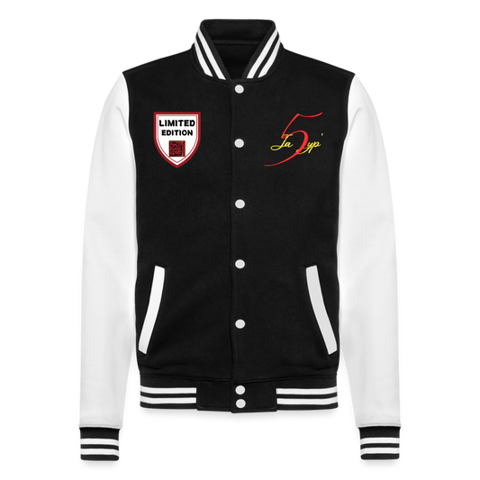 Jayp'5 Veste Baseball old school GSP V4 - noir/blanc