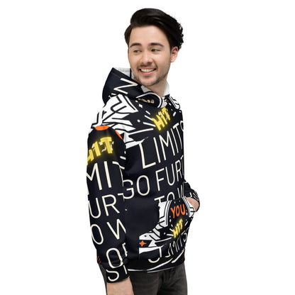 Jayp'5: Hit limits Collection Unisex Hoodie VPF1