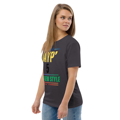 Jayp'5 Collection new style: Unisex T-shirt in thick organic cotton GPF V5