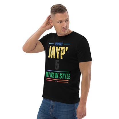 Jayp'5 Collection new style: Unisex T-shirt in thick organic cotton GPF V5