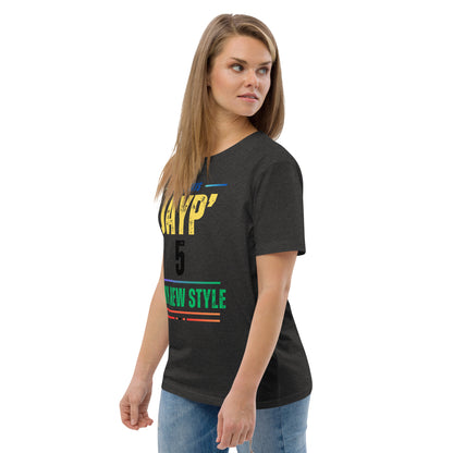 Jayp'5 Collection new style: Unisex T-shirt in thick organic cotton GPF V5
