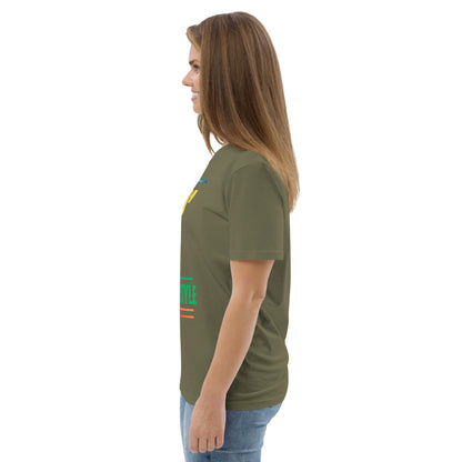 Jayp'5 Collection new style: Unisex T-shirt in thick organic cotton GPF V5