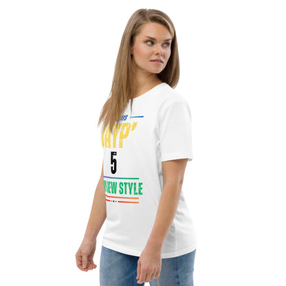 Jayp'5 Collection new style: Unisex T-shirt in thick organic cotton GPF V5
